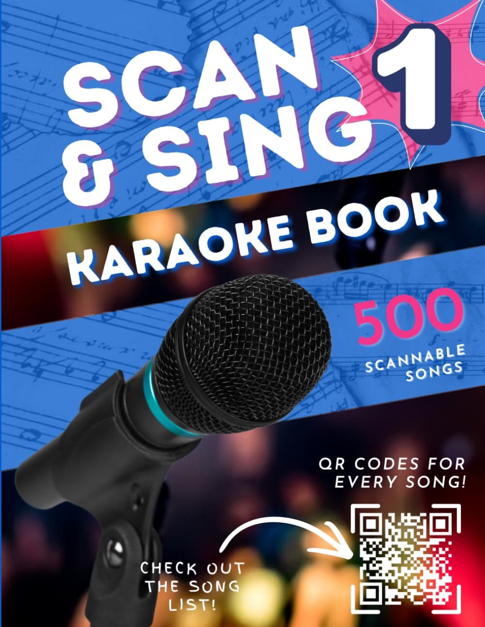 Scan & Sing Karaoke Book Volume 1 cover