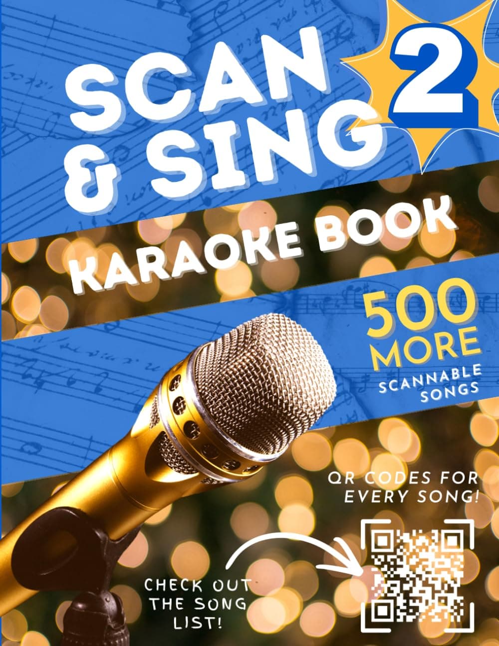 Scan & Sing Karaoke Book Volume 2 cover