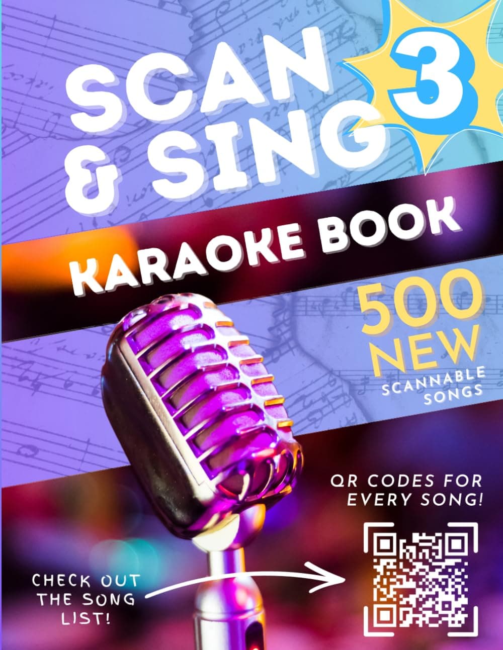 Scan & Sing Karaoke Book Volume 3 cover